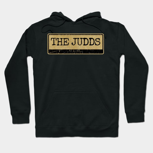 Aliska, text black retro - The Judds Hoodie by Aliska